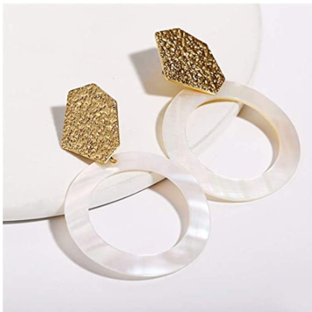 Geometric Statement Earrings Set For Women 42$